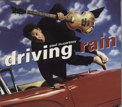 Paul Mccartney And Wings Driving Rain + Slipcase UK Cd Album Paul Mccartney And Wings Driving Rain + Slipcase UK Cd Album